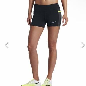 Nike: Power- Boy Trail shorts, Black & Gray Medium